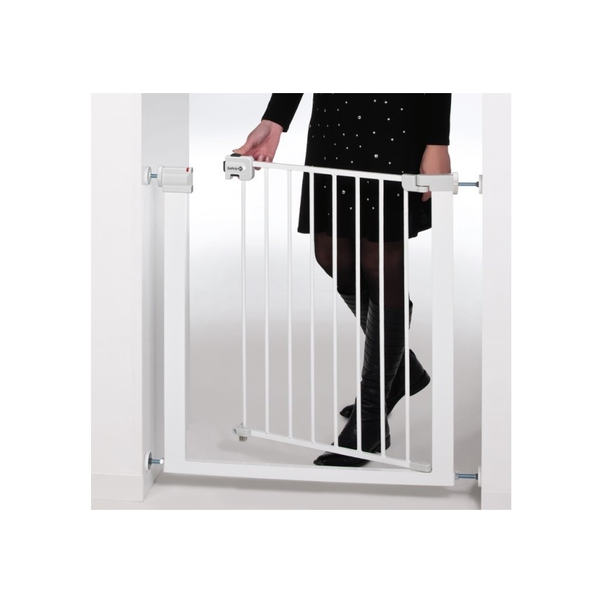 Safety 1st - Barriera di sicurezza EASY CLOSE bianca