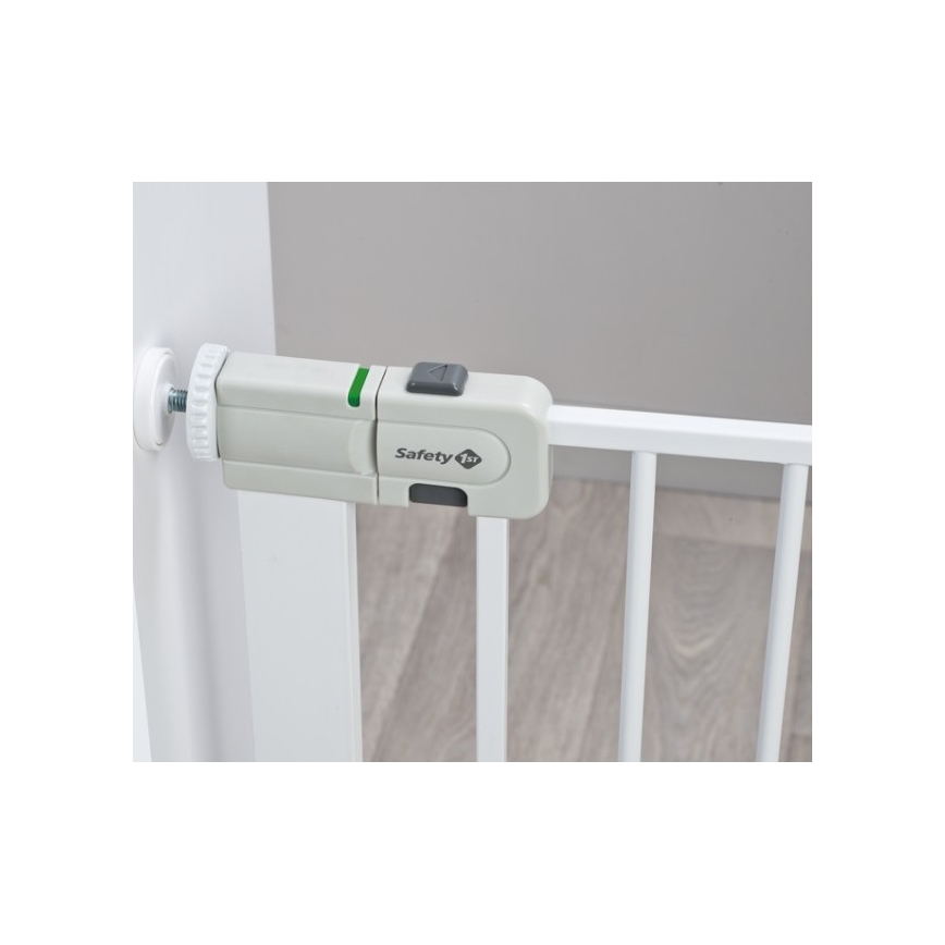 Safety 1st - Barriera di sicurezza EASY CLOSE bianca