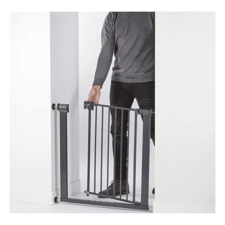 Safety 1st - Barriera di sicurezza EASY CLOSE grigio