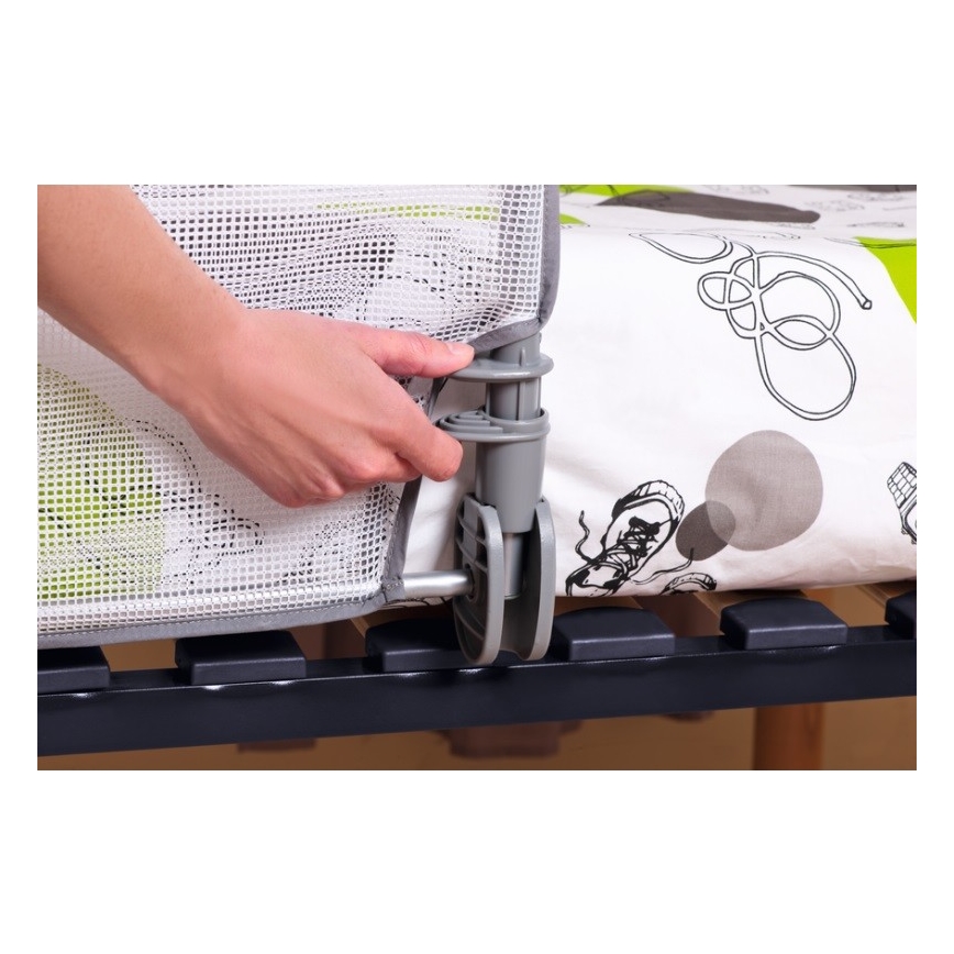 Safety 1st - Sicherheitsgitter für Bett STANDARD grau