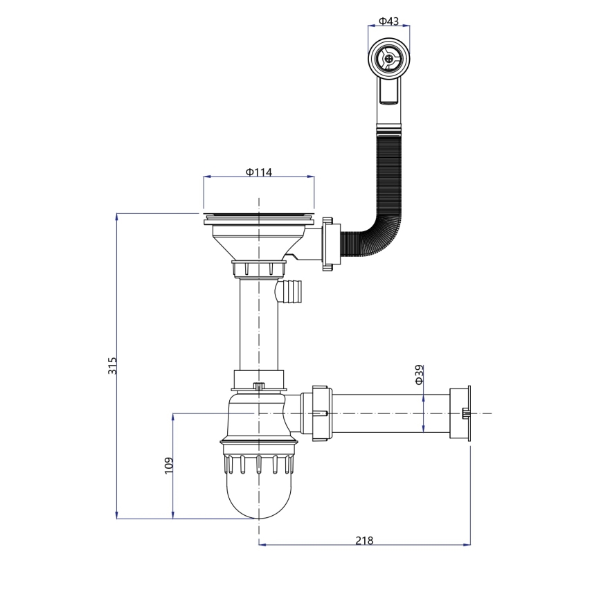 Samona - Küchenspüle SAMONA 77x44 cm Granit/Beige