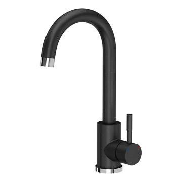 Samona - Miscelatore per lavello 32 cm granito/nero