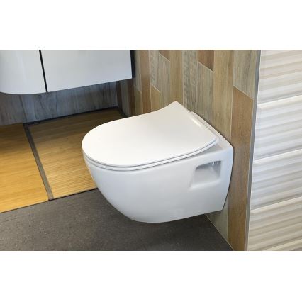 Sapho - Abattant de toilettes SoftClose EDITA blanc
