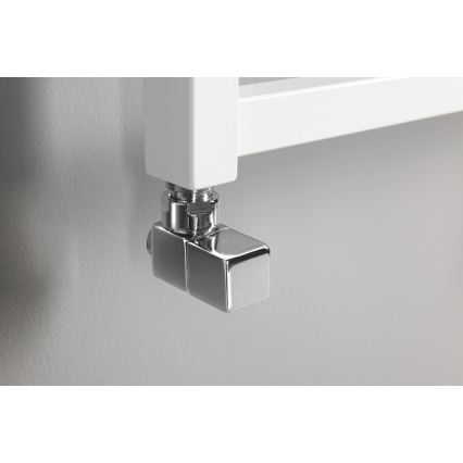 Sapho - Anschlusssatz für Eckventile CUBE, 2 Stück, Hochglanz-Chrom