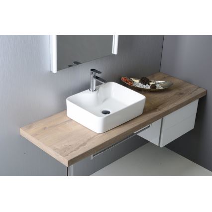 Sapho - Aufsatzwaschbecken BALENA 48x37 cm Keramik/Weiß