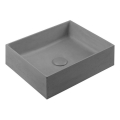 Sapho - Aufsatzwaschbecken FORMIGO 47,5x36,5 cm Beton/Grau