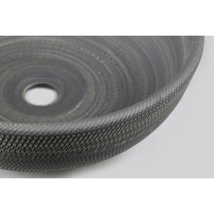 Sapho - Aufsatzwaschbecken PRIORI Ø 41 cm Keramik/Grau