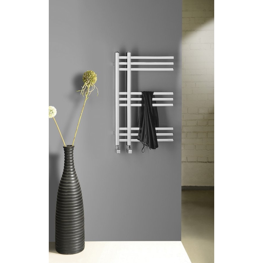 Sapho - Badezimmerheizkörper MAGDALENA 241W/230V 50x69 cm Hochglanzchrom