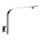 Sapho - Braccio doccia quadrato 33 cm cromo lucido