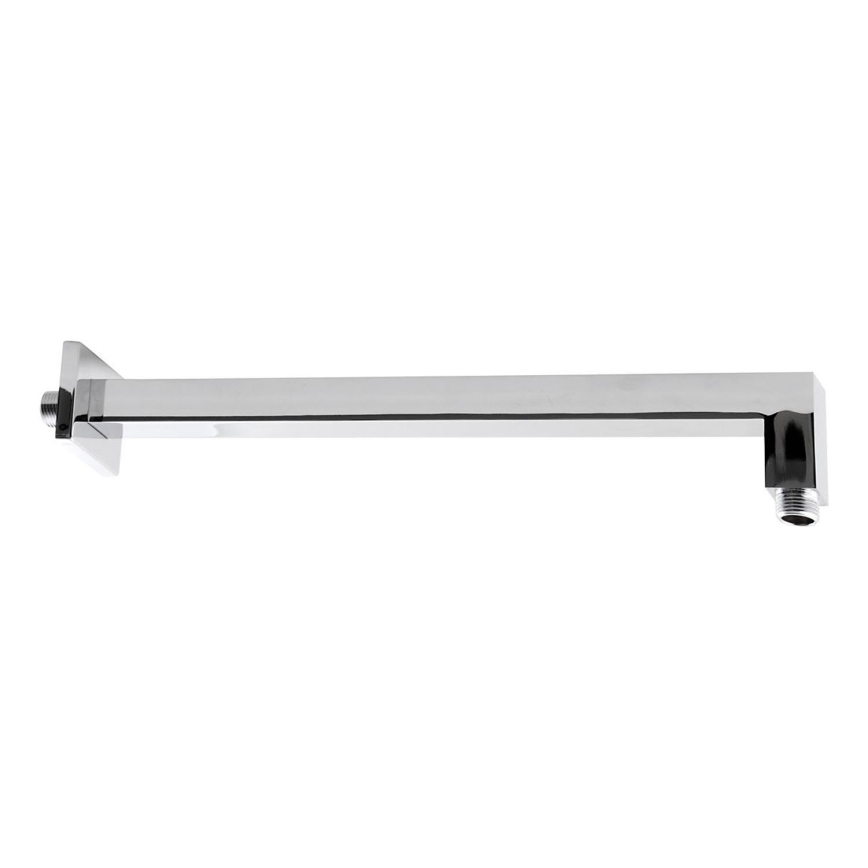 Sapho - Braccio doccia quadrato 40 cm cromo lucido
