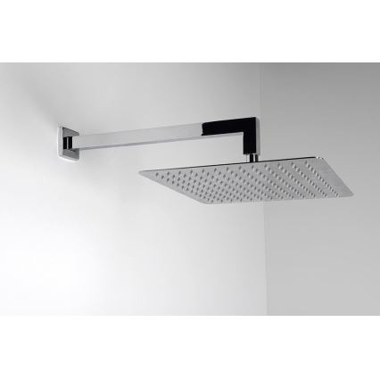 Sapho - Braccio doccia quadrato 40 cm cromo lucido