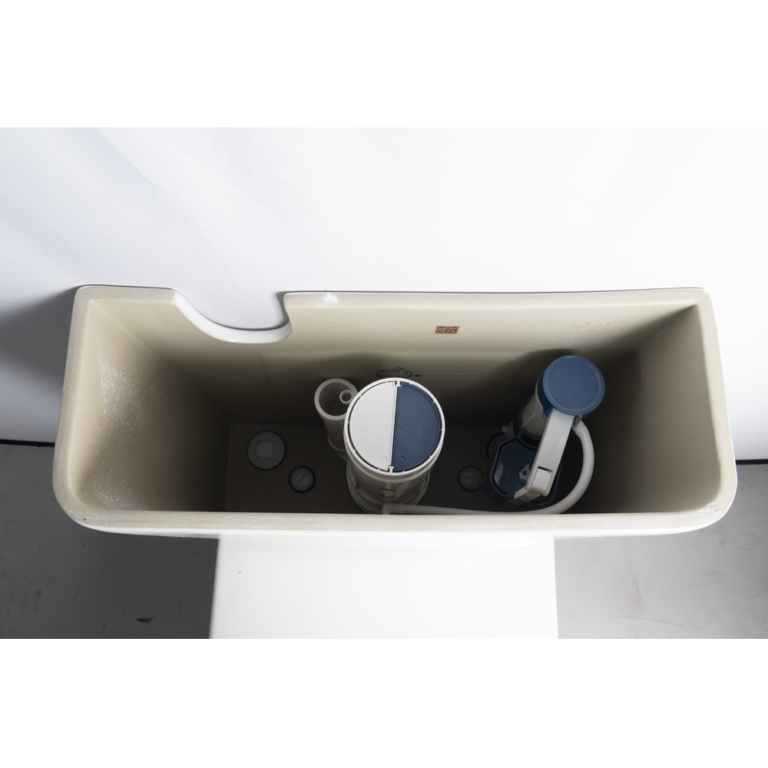 Sapho - Citerne de chasse d'eau 3,5/5 l blanche