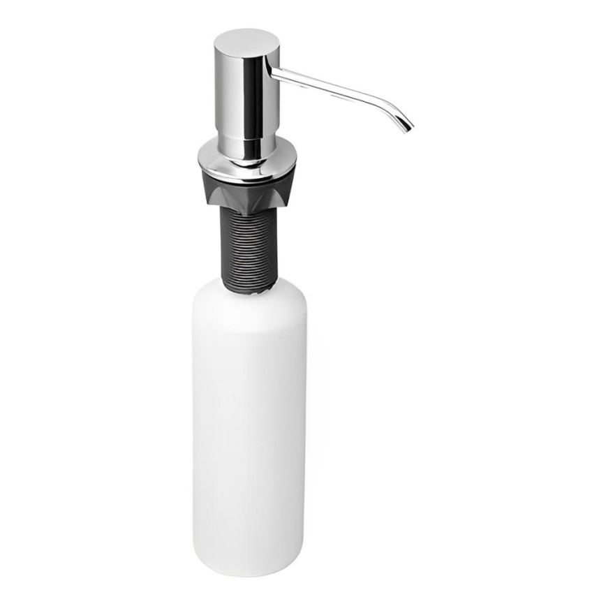Sapho - Distributeur de savon encastré chrome brillant