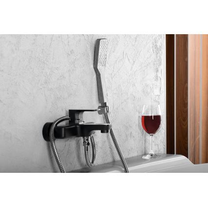 Sapho - Doccia a mano con sistema autopulente, cromo lucido