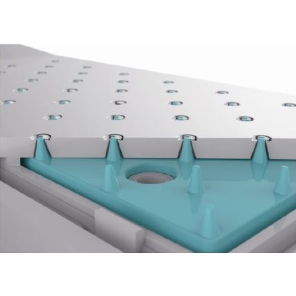 Sapho - Doccia a mano con sistema autopulente, cromo lucido