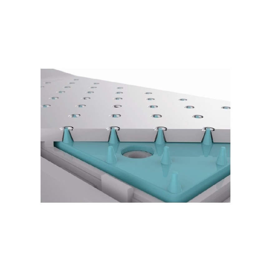 Sapho - Doccia a mano con sistema autopulente, cromo lucido