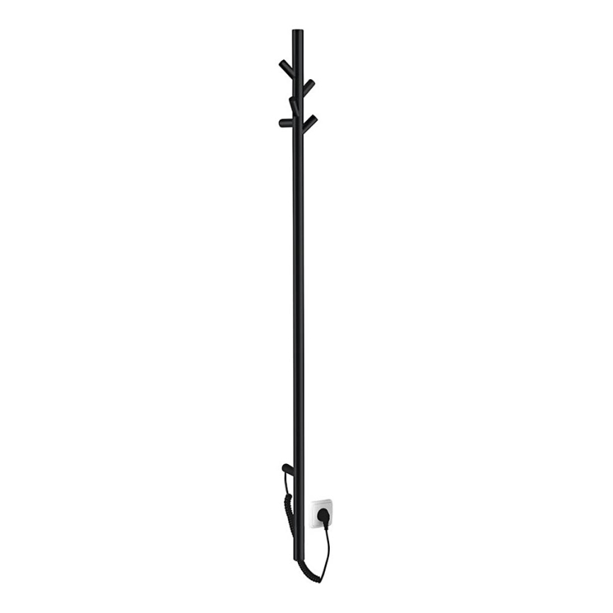Sapho - Elektro-Handtuchhalter PASADOR 30W/230V 150 cm matt schwarz