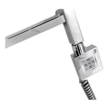 Sapho - Elemento riscaldante con termostato KTX 400W, cromo lucido