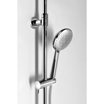 Sapho - Ensemble de douche avec mitigeur SOLARIS chrome brillant