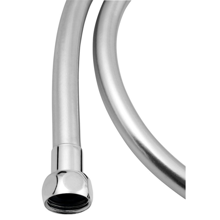 Sapho - Flexible de douche SOFTFLEX 120 cm, finition argent métallisé