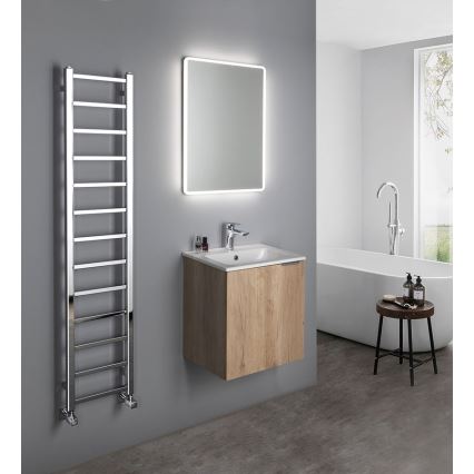 Sapho - Handtuchheizkörper METRO LIGHT 276 W/230 V 30 x 150 cm glänzender Chrom