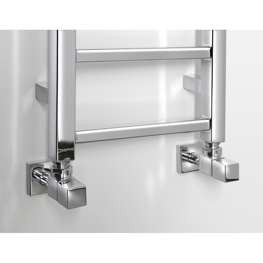 Sapho - Handtuchheizkörper METRO LIGHT 276 W/230 V 30 x 150 cm glänzender Chrom