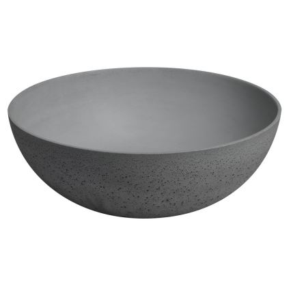 Sapho - Lavabo à poser FORMIGO Ø 39 cm béton/gris mat