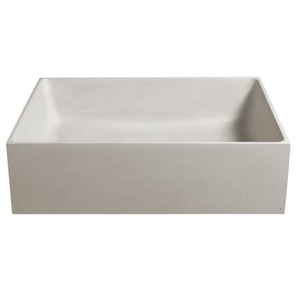 Sapho - Lavabo à poser sur plan FORMIGO 47,5x36,5 cm béton/sable mat