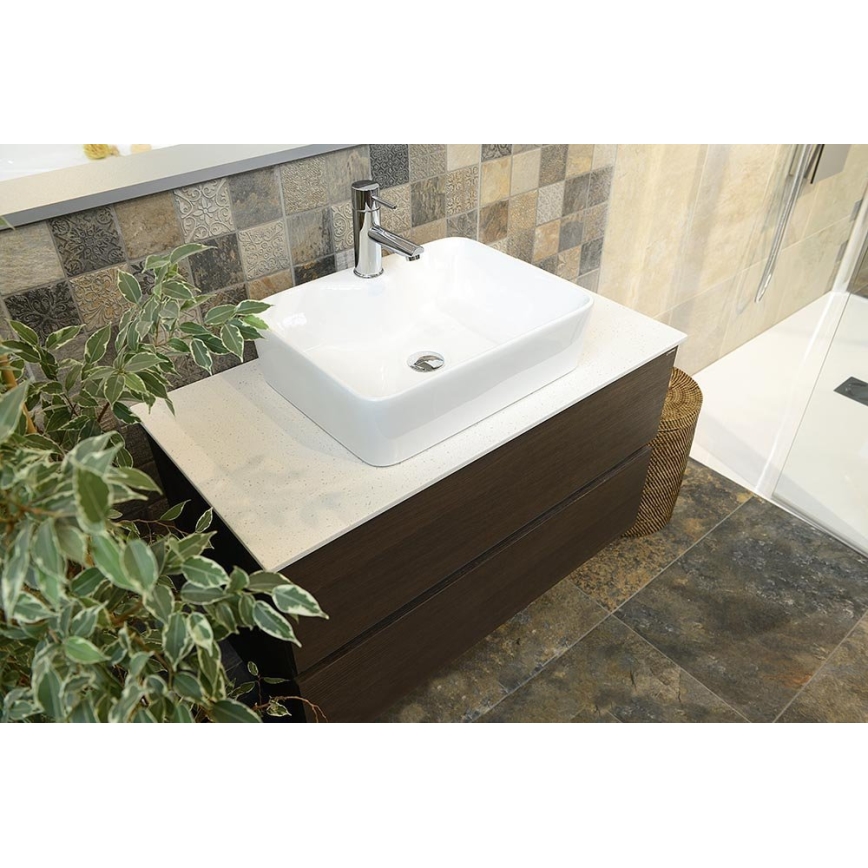 Sapho - Lavabo da appoggio BALENA 48x37 cm ceramica/bianco