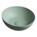 Sapho - Lavabo da appoggio FORMIGO Ø 39 cm cemento/verde