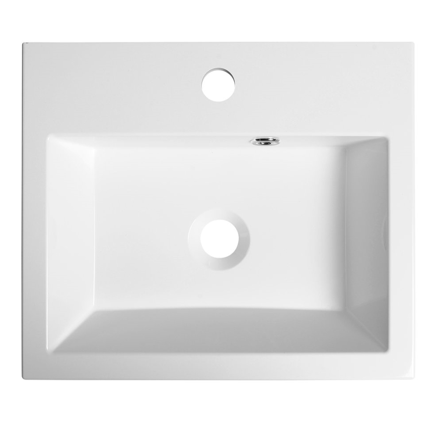 Sapho - Lavabo da appoggio ORINOKO 42x36 cm ceramica/bianco