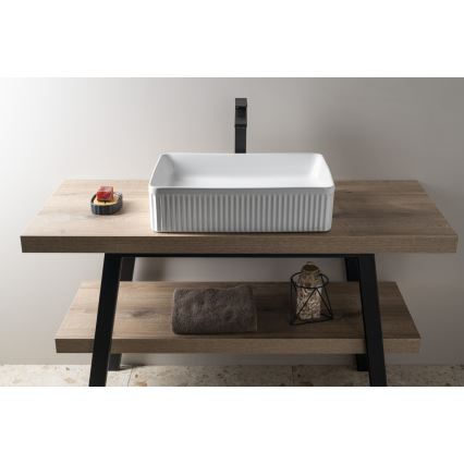 Sapho - Lavabo da appoggio PICOBELLO 50x34 cm ceramica/bianco