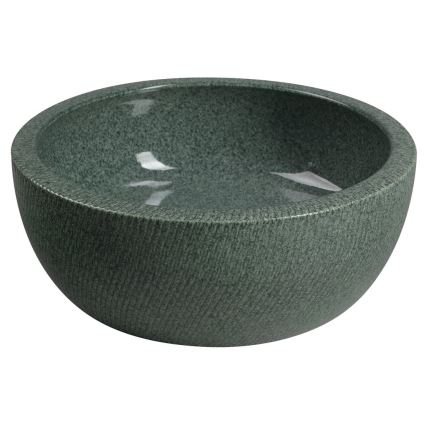 Sapho - Lavabo da appoggio PRIORI Ø 42 cm ceramica/verde