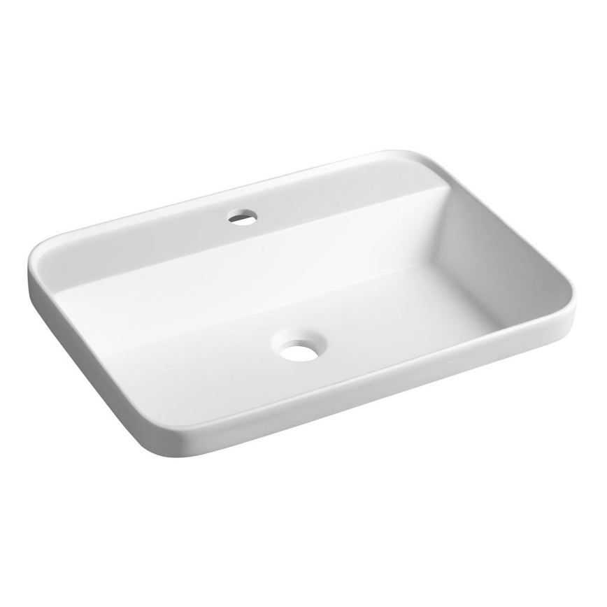 Sapho - Lavabo da incasso 55x39 cm ceramica/bianco