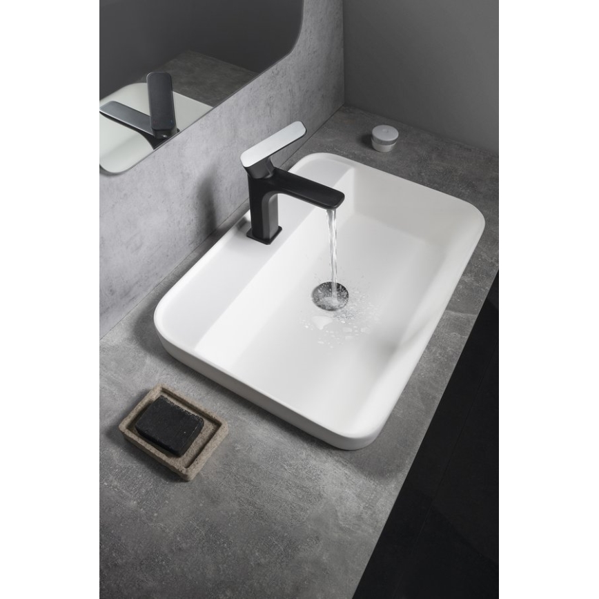 Sapho - Lavabo da incasso 55x39 cm ceramica/bianco