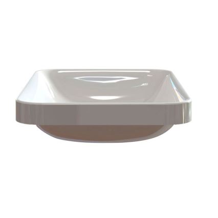Sapho - Lavabo da incasso ASOFFI 55x37 cm marmo/bianco