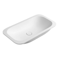 Sapho - lavabo encastré ROCKSTONE 67x35,5 cm blanc mat