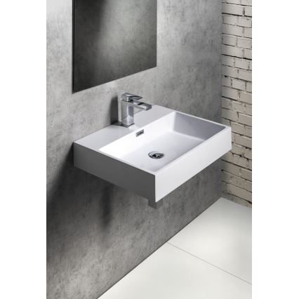 Sapho - Lavabo sospeso AQUATIC 60x46 cm ceramica/bianco