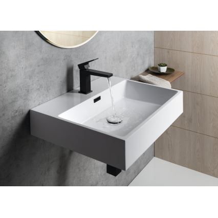 Sapho - Lavabo sospeso AQUATIC 60x46 cm ceramica/bianco