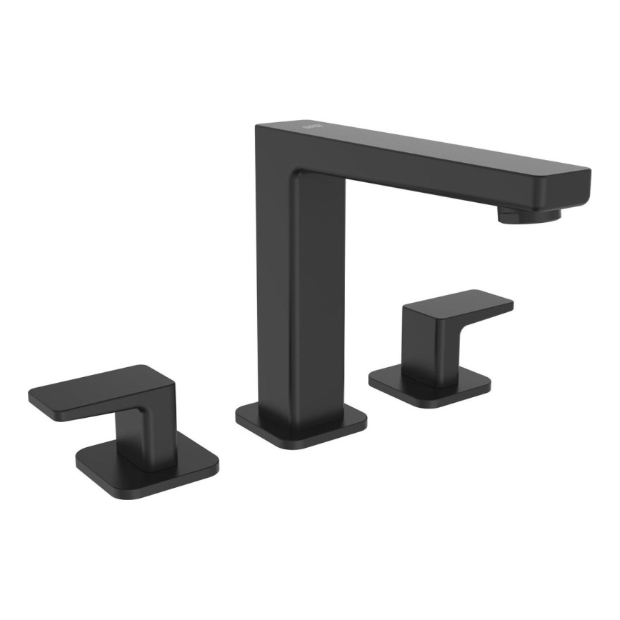 Sapho - Miscelatore per lavabo a 3 fori TURSI nero opaco