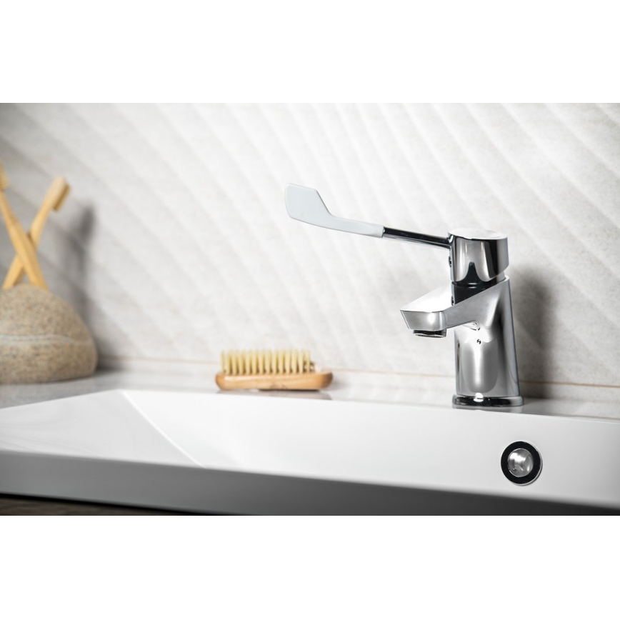 Sapho - Miscelatore per lavabo LEA 15,4 cm cromo lucido