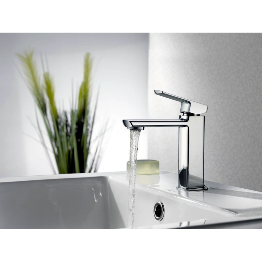 Sapho - Miscelatore per lavabo MIXONA 14,8 cm cromo lucido