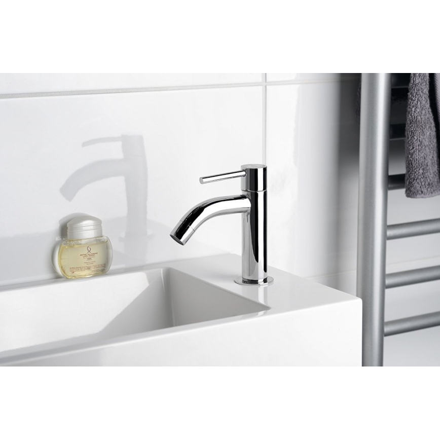 Sapho - Miscelatore per lavabo SMALL 14,5 cm, cromo lucido