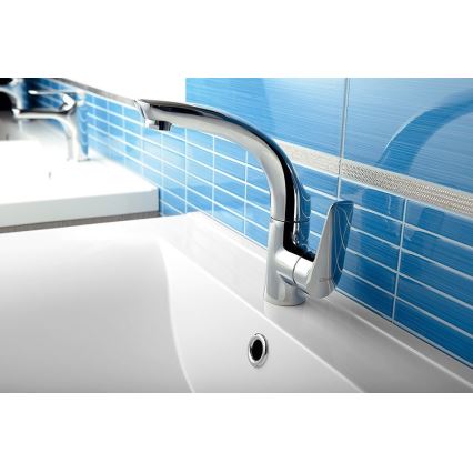 Sapho - Miscelatore per lavabo SOLITER 18 cm cromo lucido