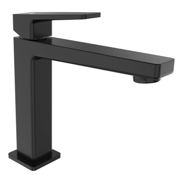 Sapho - Miscelatore per lavabo TURSI 19 cm nero opaco