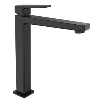 Sapho - Miscelatore per lavabo TURSI 28 cm nero opaco