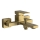 Sapho - Miscelatore per vasca CUBEMIX oro opaco