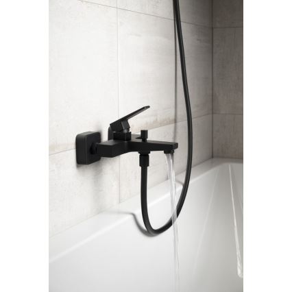 Sapho - Miscelatore per vasca TURSI nero opaco