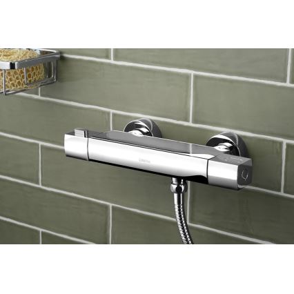 Sapho - Miscelatore termostatico per doccia MIXONA, cromo lucido