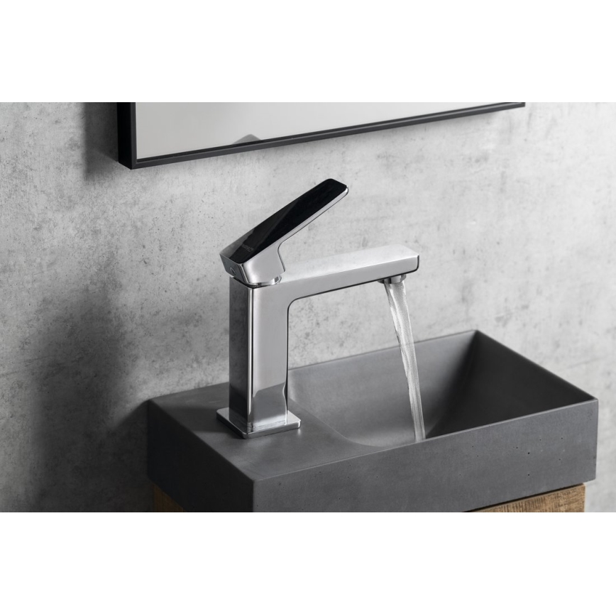 Sapho - Mitigeur de lavabo TURSI 15 cm, finition chrome brillant